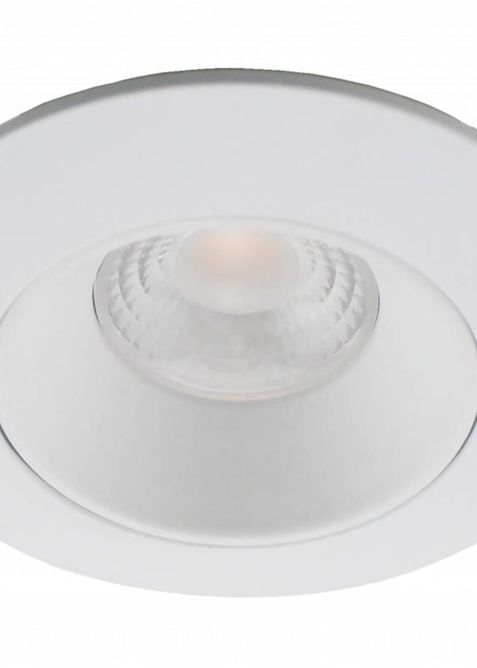 Inbouw Ledspot Kiel, 5 Watt, Warmwit, Dimbaar, 420 Lumen, kantelbaar, richtbaar. Witte uitvoering