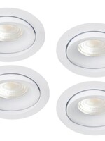 Set van 4,  inbouw Ledspot Kiel, 5 Watt