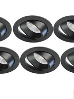 Philips Set van 6 Moderne LED inbouwspot 4,9W, Dim to Warm