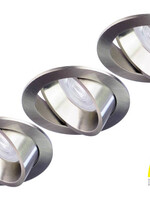 Philips 3 Stuks  Led inbouwspot 4,9W dimbaar, Dim To Warm
