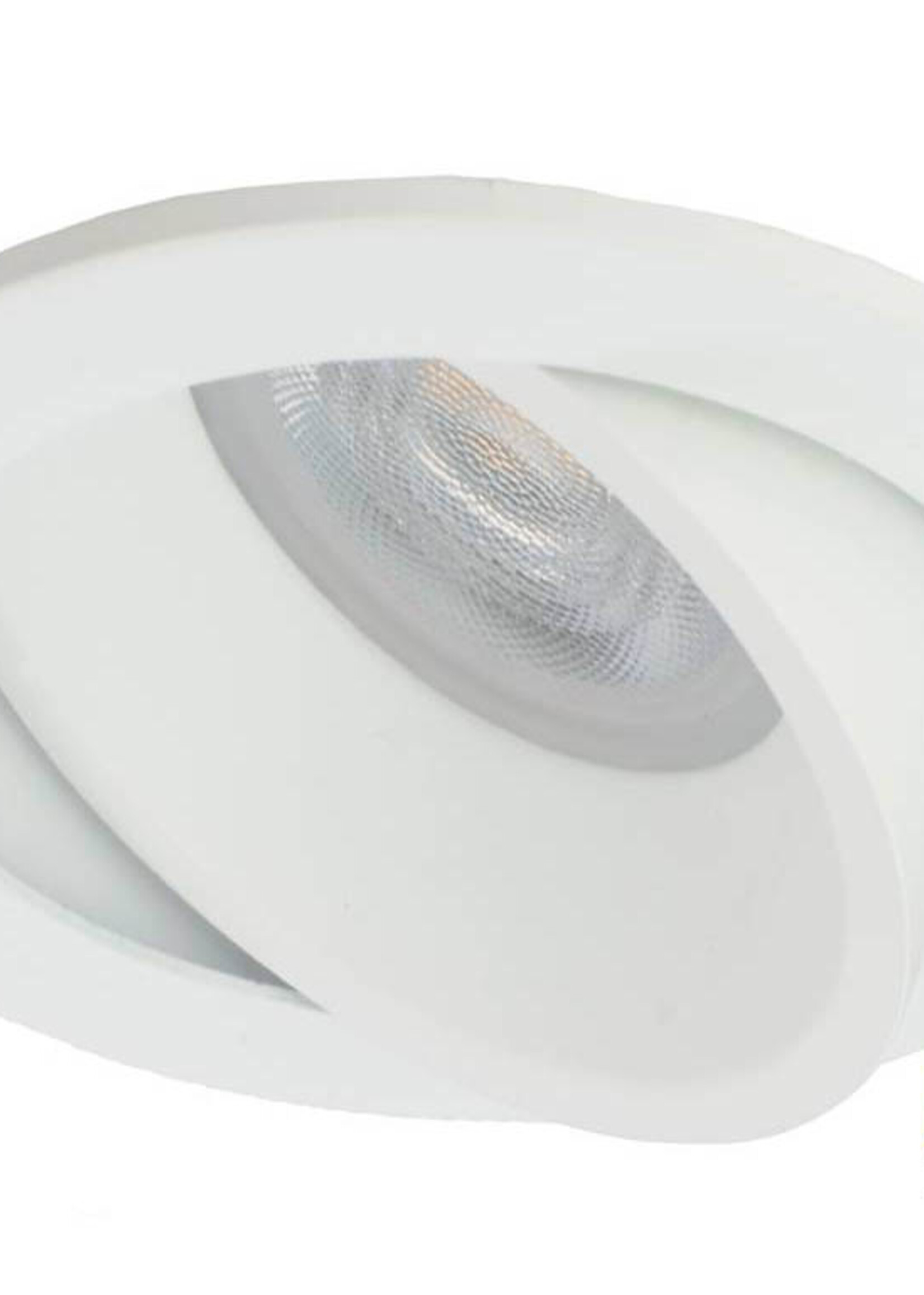 Philips Set van 3, witte LED inbouwspot 4,9W dimbaar (dim to warm), kantelbaar, warmwit licht.