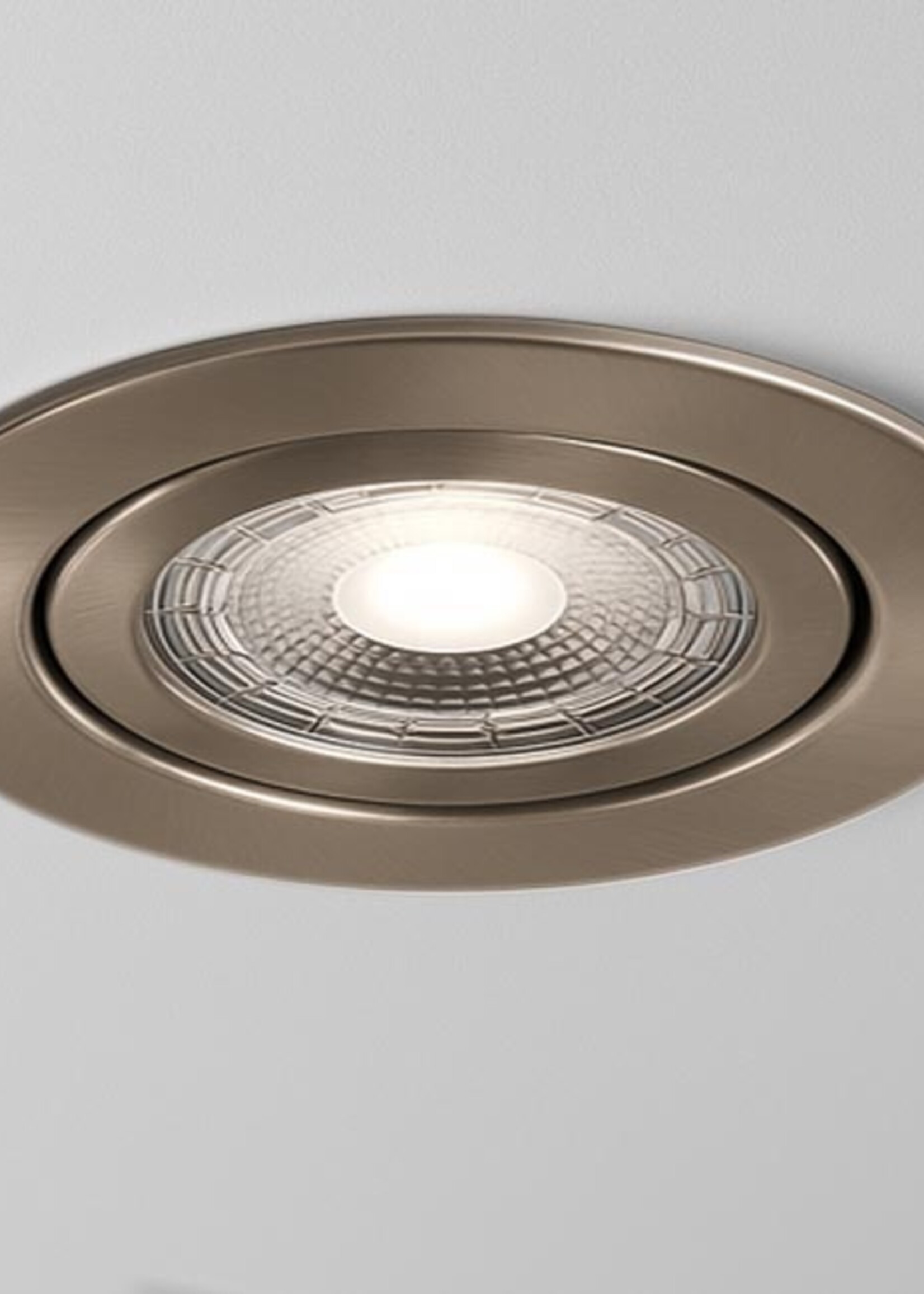 Inbouw Ledspot Dublin RVS, 6 Watt, Dimbaar Warm Wit IP44
