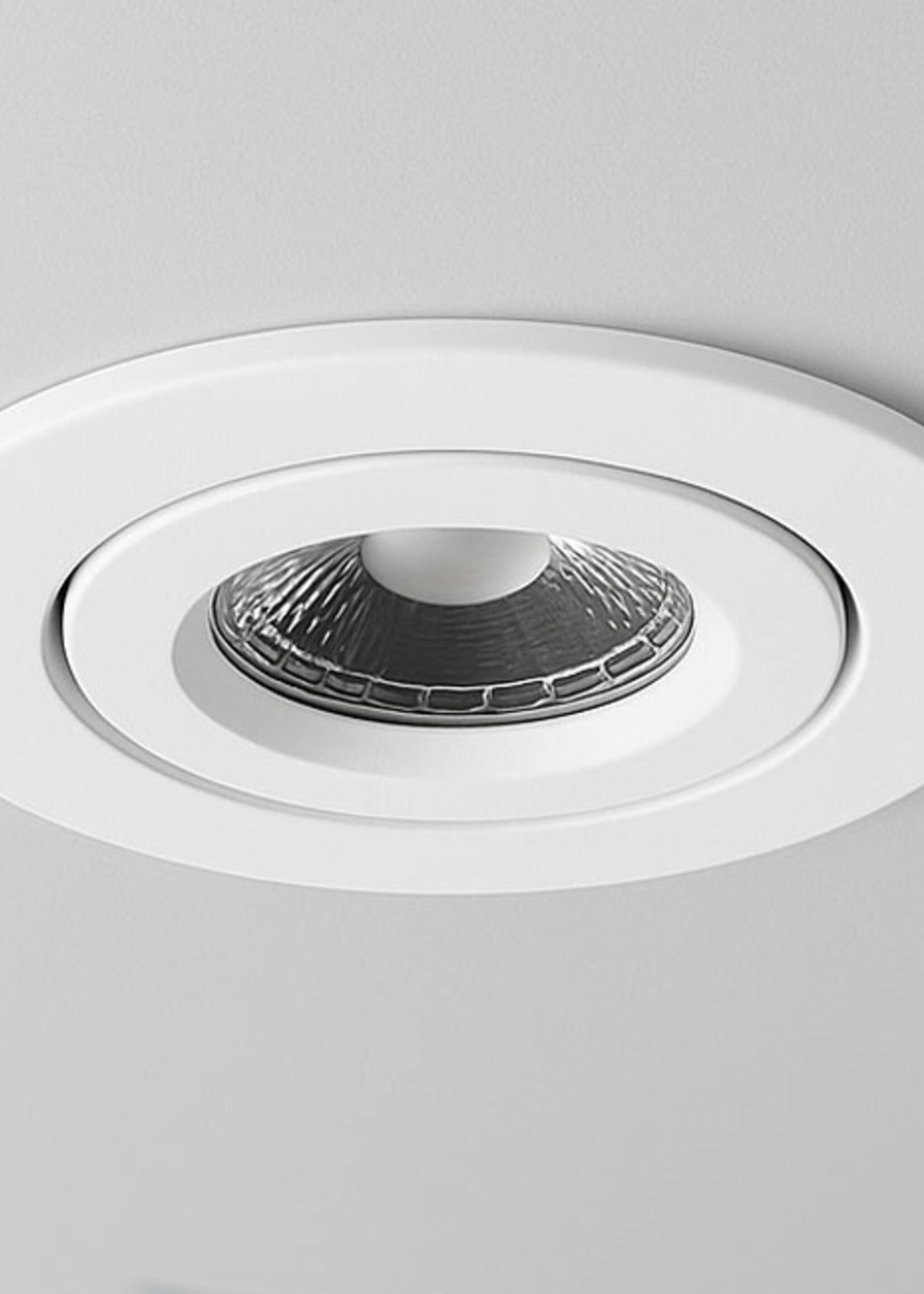 Inbouw Ledspot Dublin Wit, 6 Watt, Dimbaar Warm Wit IP44