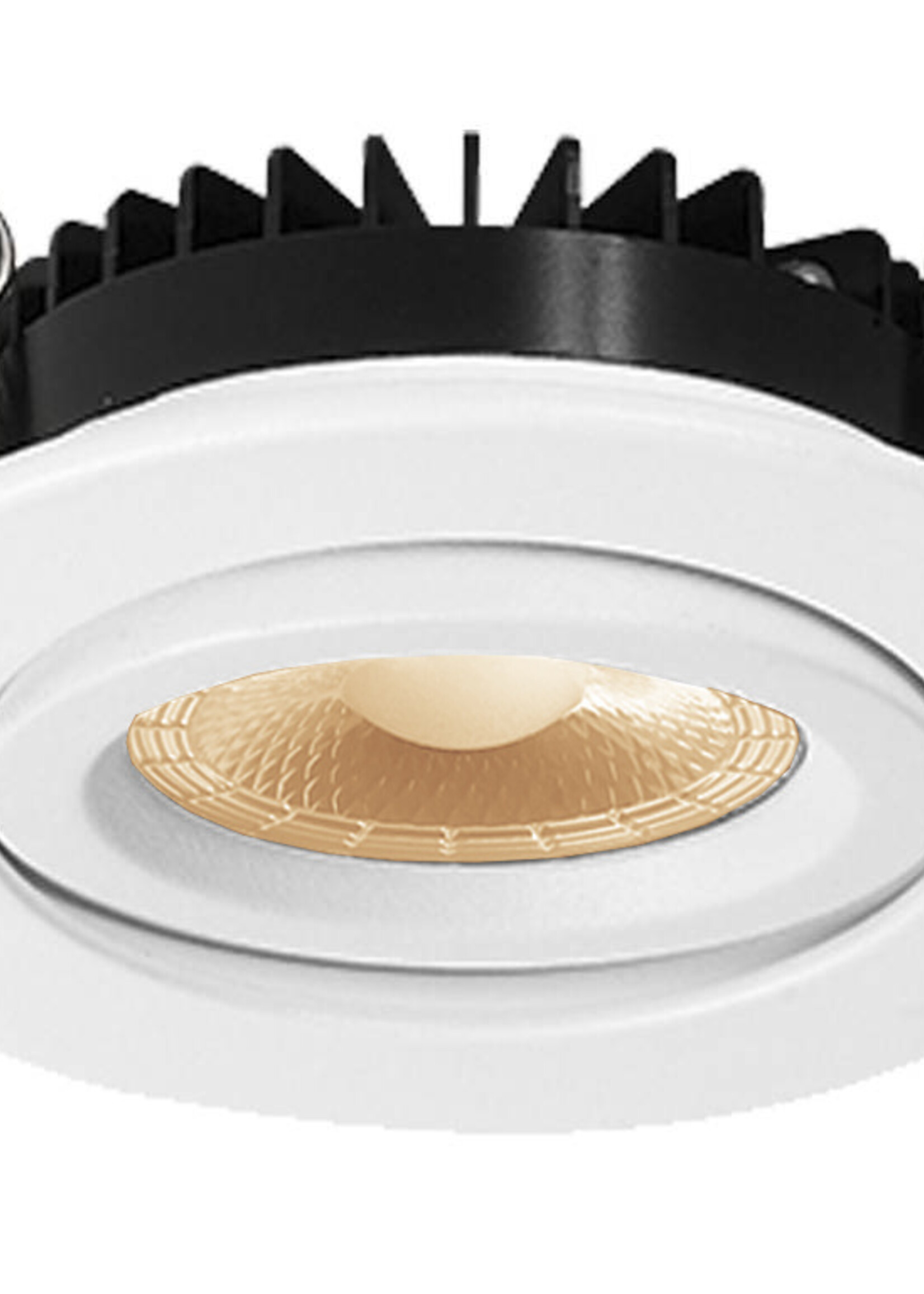 Inbouw Ledspot Dublin Wit, 6 Watt, Dimbaar Warm Wit IP44