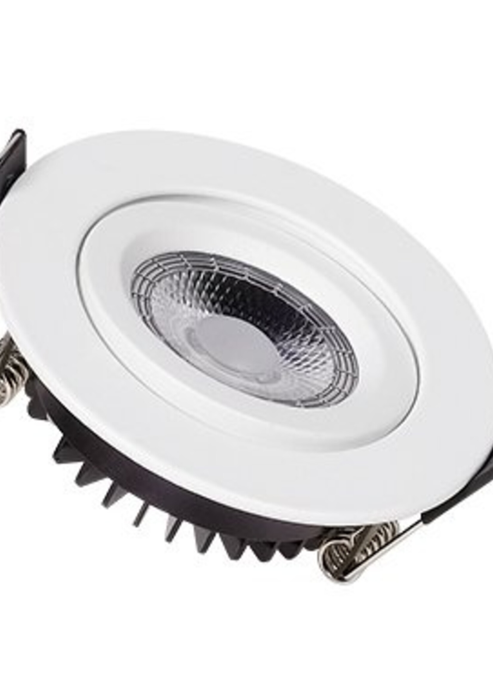 Inbouw Ledspot Dublin Wit, 6 Watt, Dimbaar Warm Wit IP44
