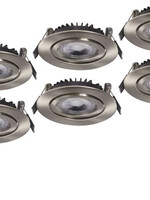 Set van 6  Inbouw Ledspot Dublin, 6 Watt, IP44