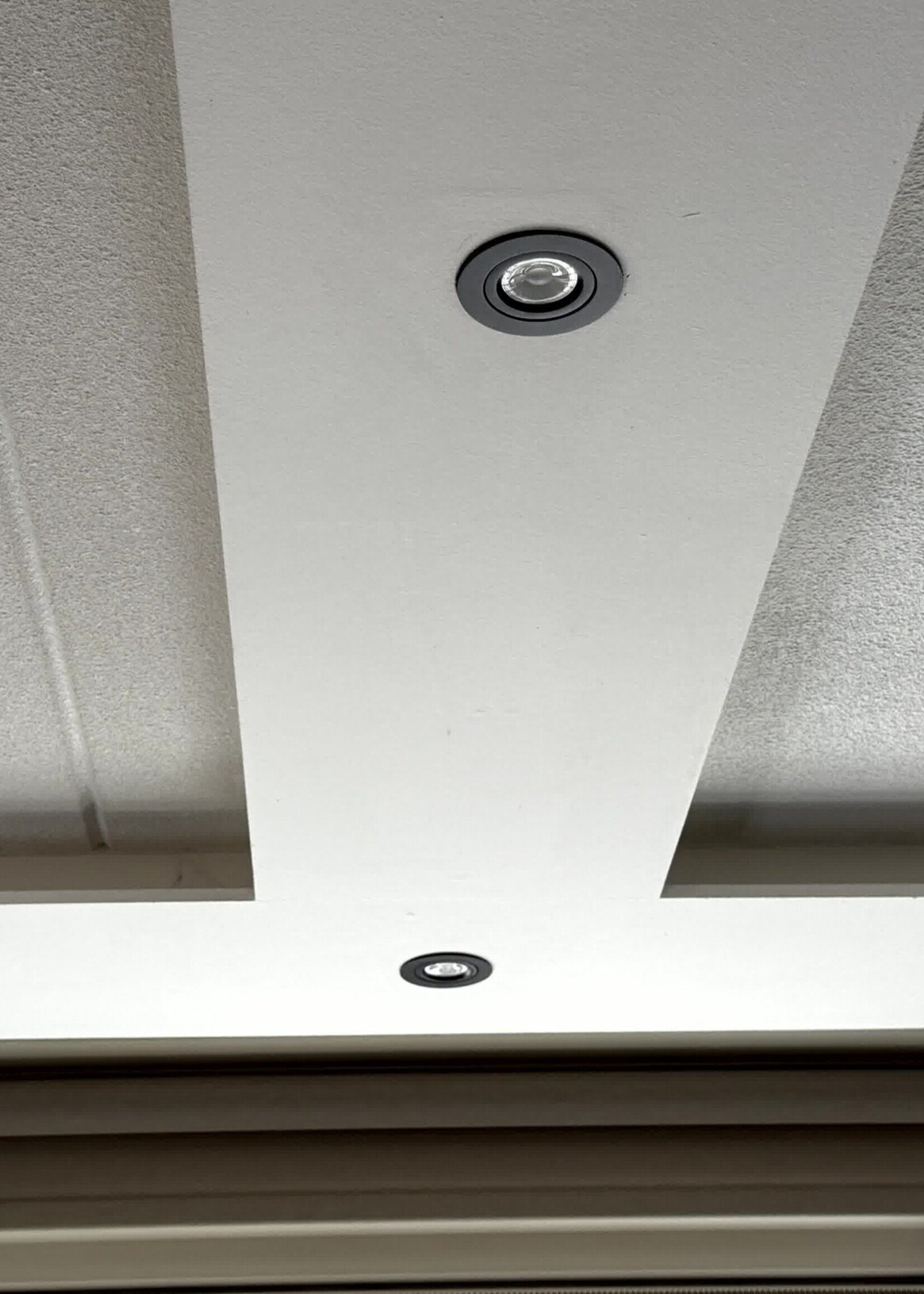 Inbouw Ledspot Dublin Zwart, 6 Watt, Dimbaar Warm wit licht  IP44
