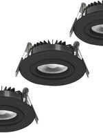 Set van 3 Inbouw Ledspot Dublin, 6 Watt, IP44
