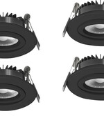 Set van 4 Inbouw Ledspot Dublin, 6 Watt, IP44