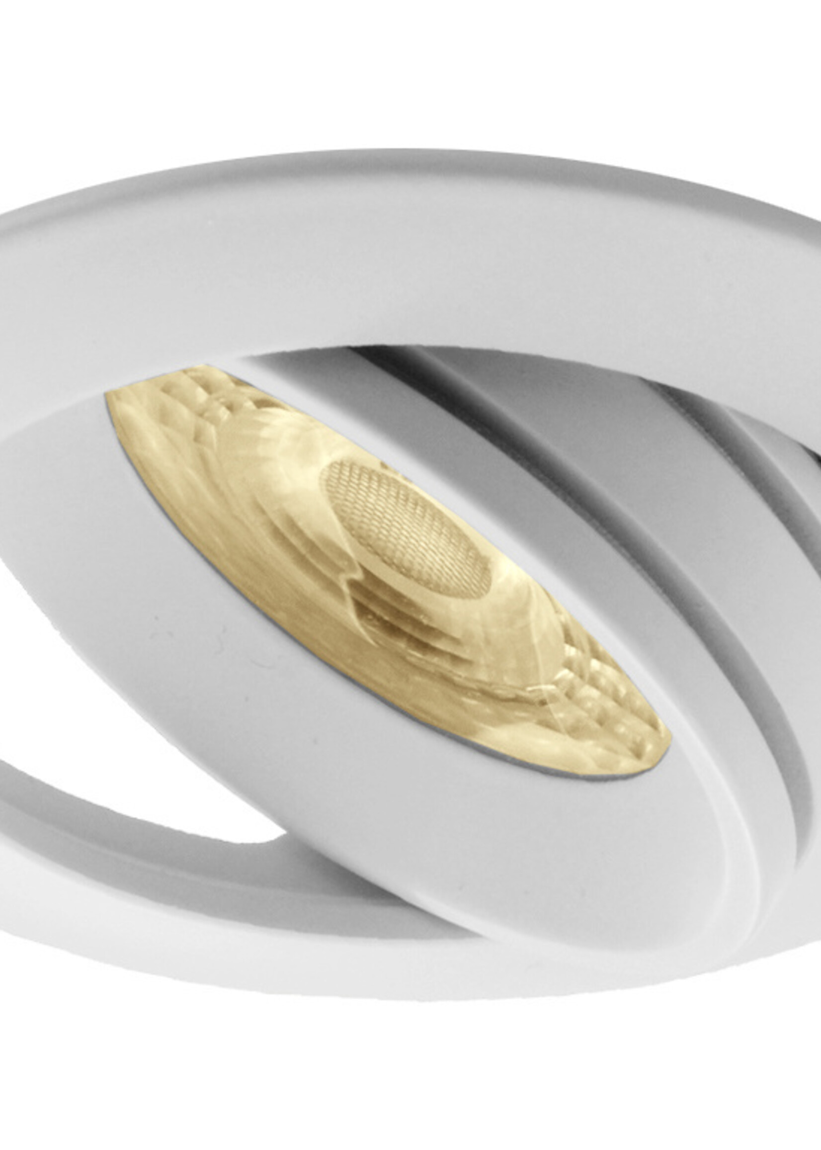 Inbouw Ledspot Slim line, 6 Watt, Dimbaar Warm Wit IP44 , geschikt voor de badkamer.