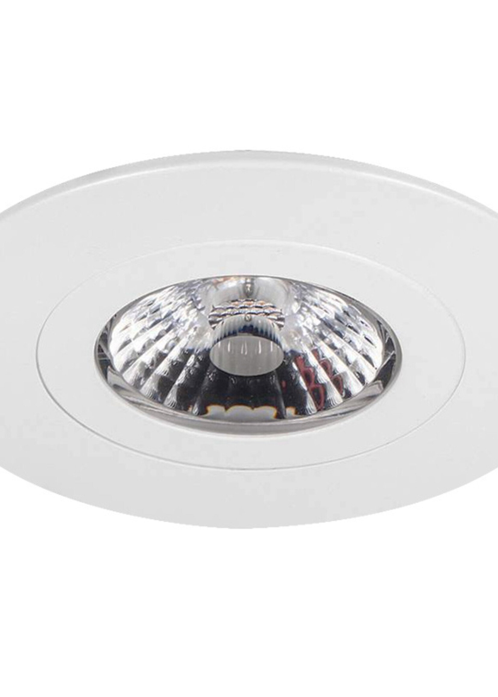 Set van 6 stuks LED inbouwspot Gyro 8W, dimbaar en 360 graden richtbaar
