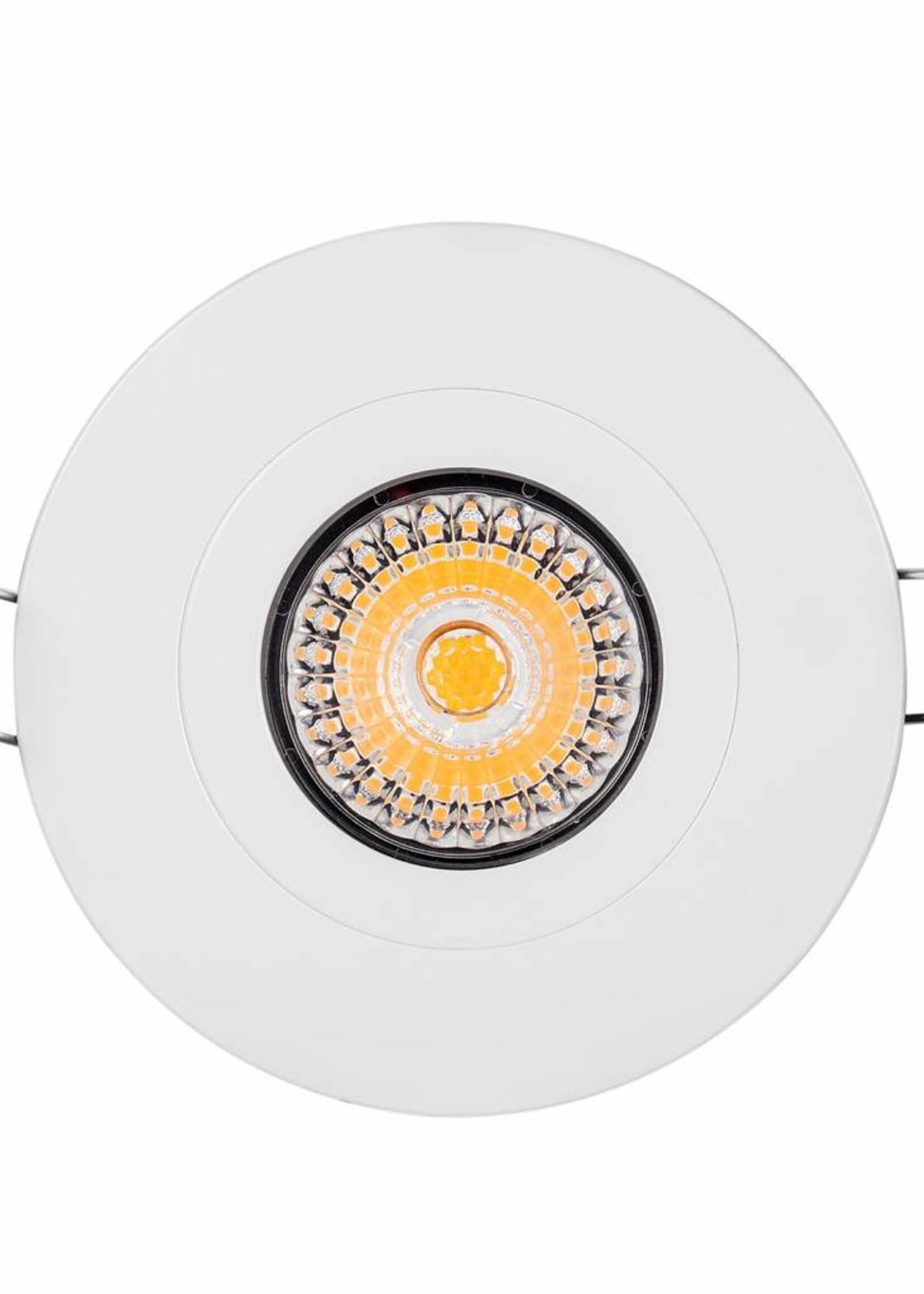Set van 6 stuks LED inbouwspot Gyro 8W, dimbaar en 360 graden richtbaar