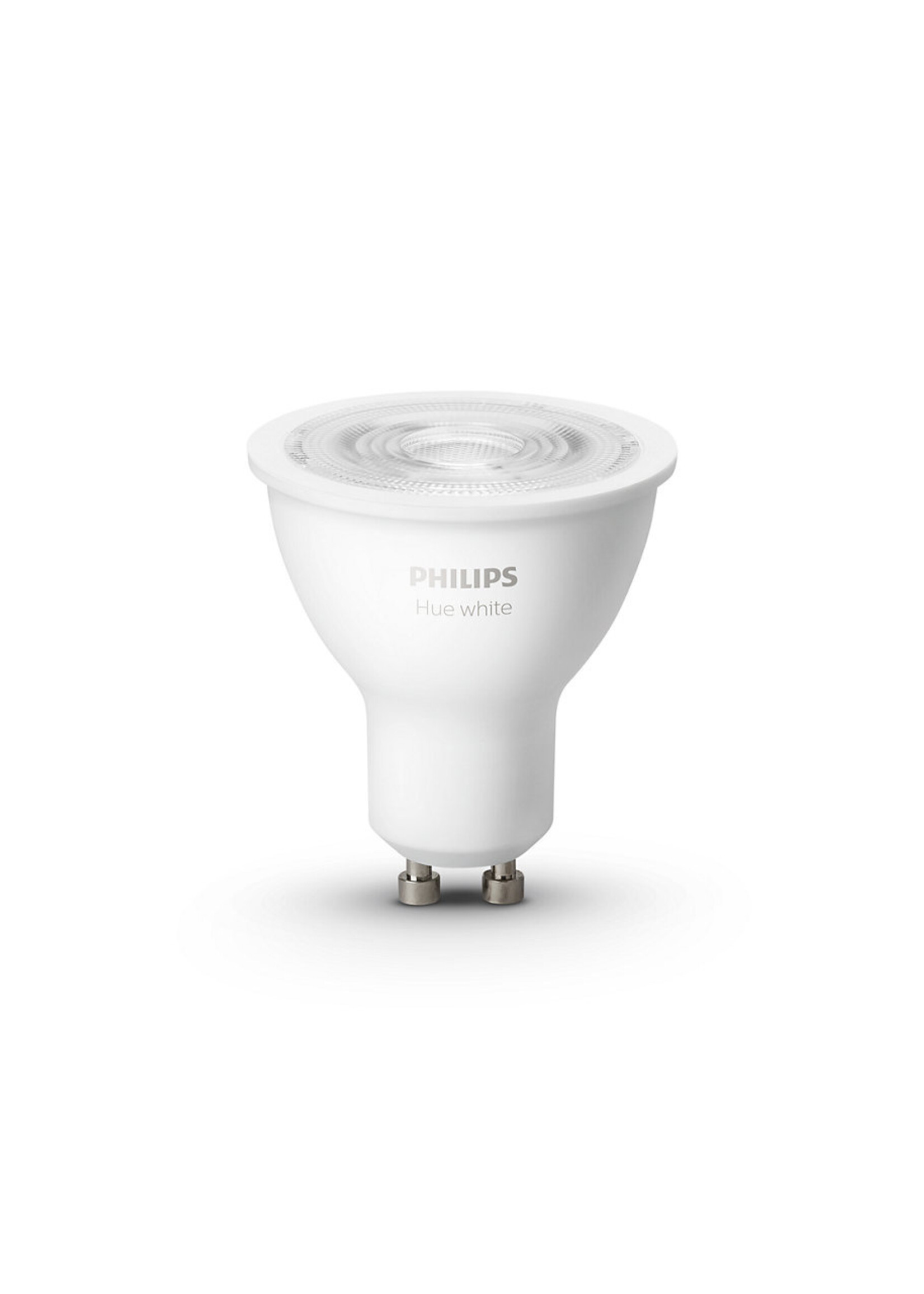 Philips Hue 2 stuks Philips Hue, Dimbare Warm Witte GU10 Ledspot, Bluetooth