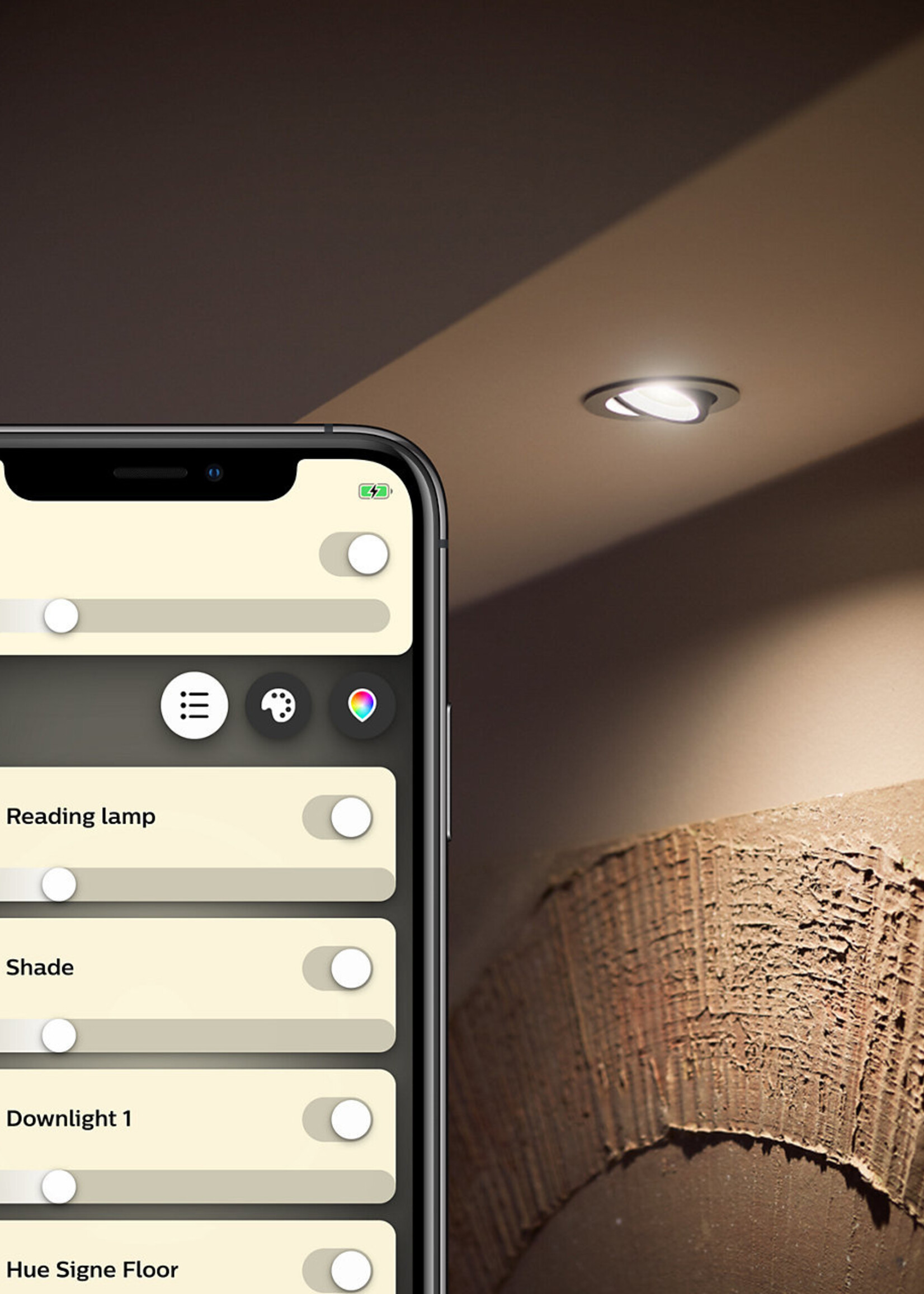 Philips Hue 2 stuks Philips Hue, Dimbare Warm Witte GU10 Ledspot, Bluetooth