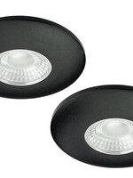 Set van 2 Cabinet Led Inbouwspot IP44