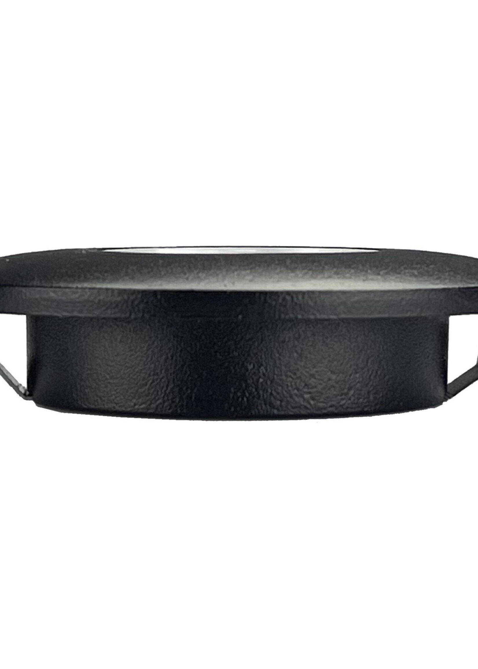 Set van 3 Cabinet Led Inbouwspots warm wit, zwarte uitvoering IP44, dimbaar