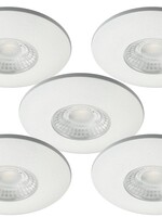 Set van 5 Cabinet Led Inbouwspot IP44
