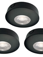 Set van 3 Cabinet Led Opbouwspot IP44