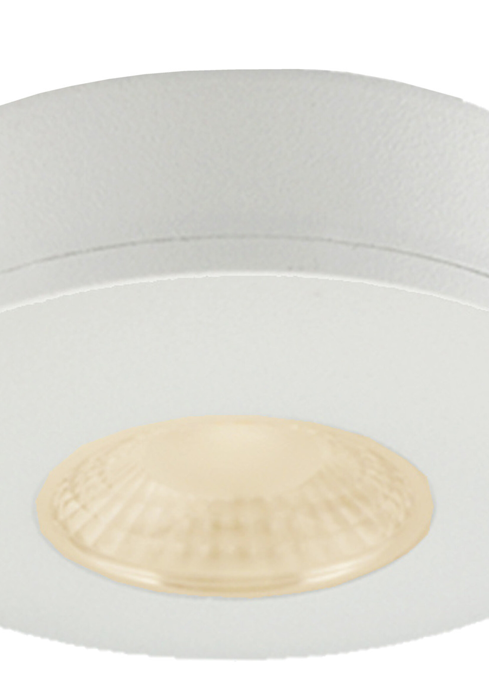 Set van 2 Cabinet Led Opbouwspot warm wit, witte uitvoering IP44, dimbaar