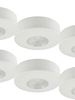 Set van 6 Cabinet Led Opbouwspot IP44