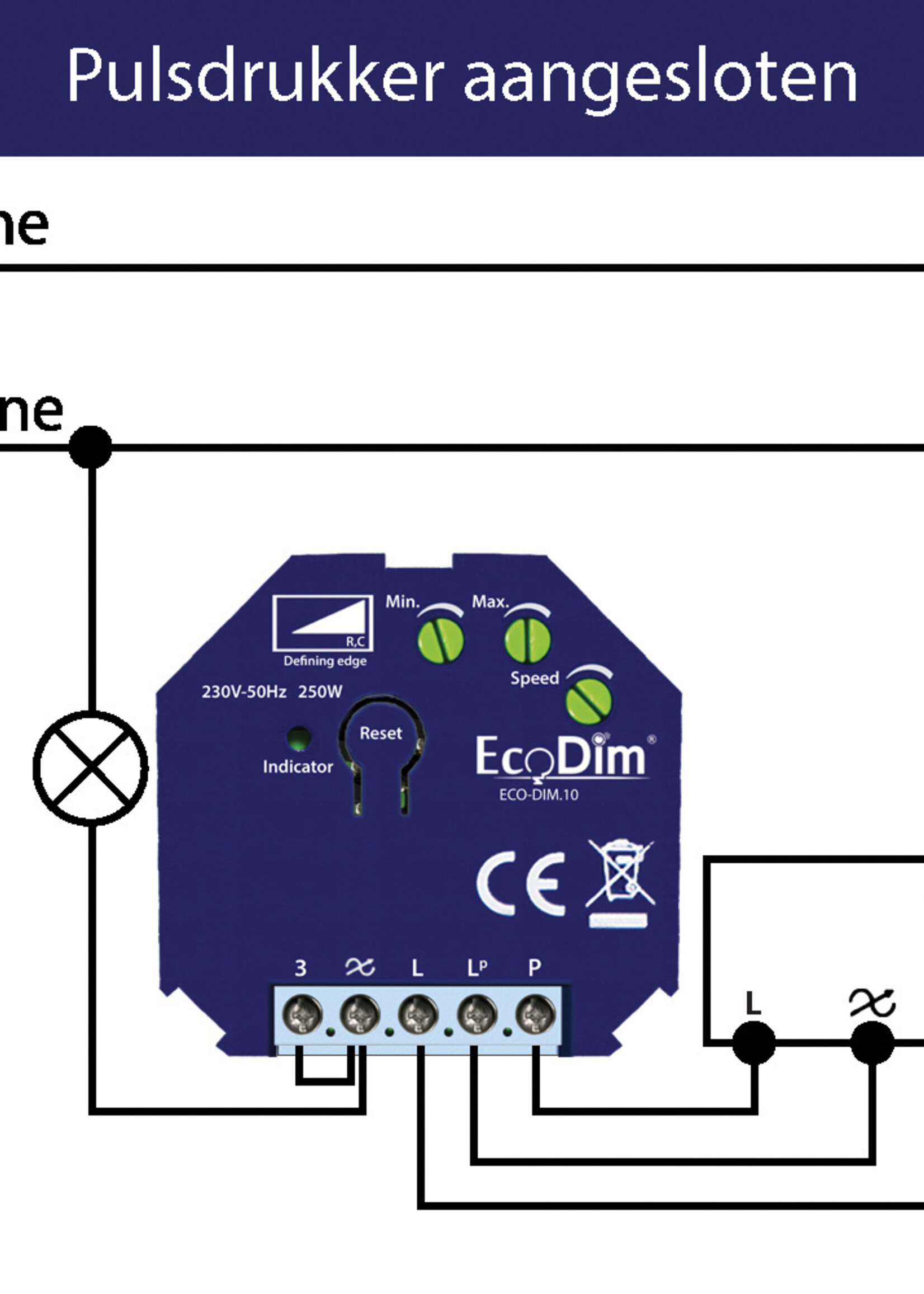 Ecodim Zigbee - Led dimmer Module Max 250W