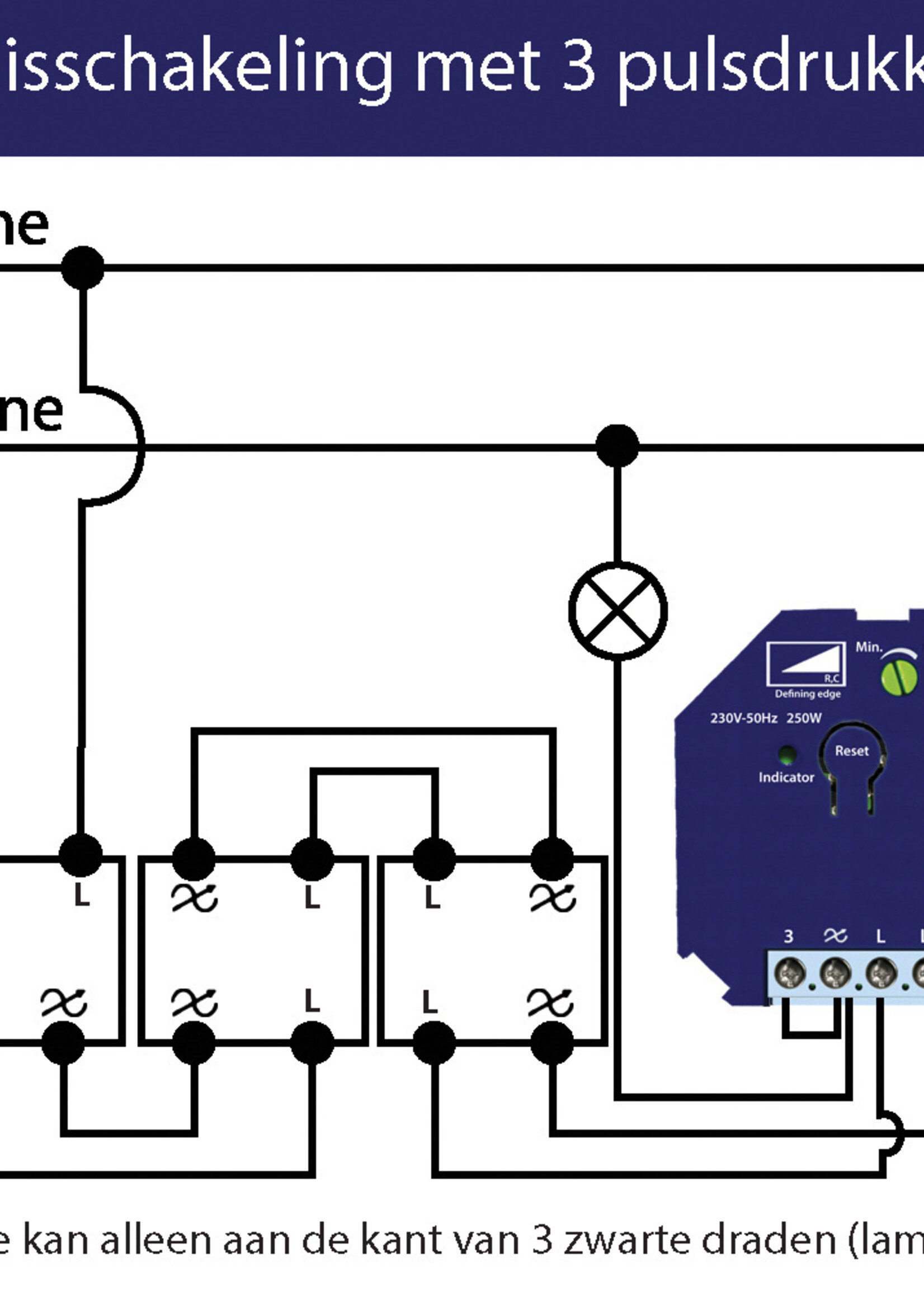 Ecodim Zigbee - Led dimmer Module Max 250W