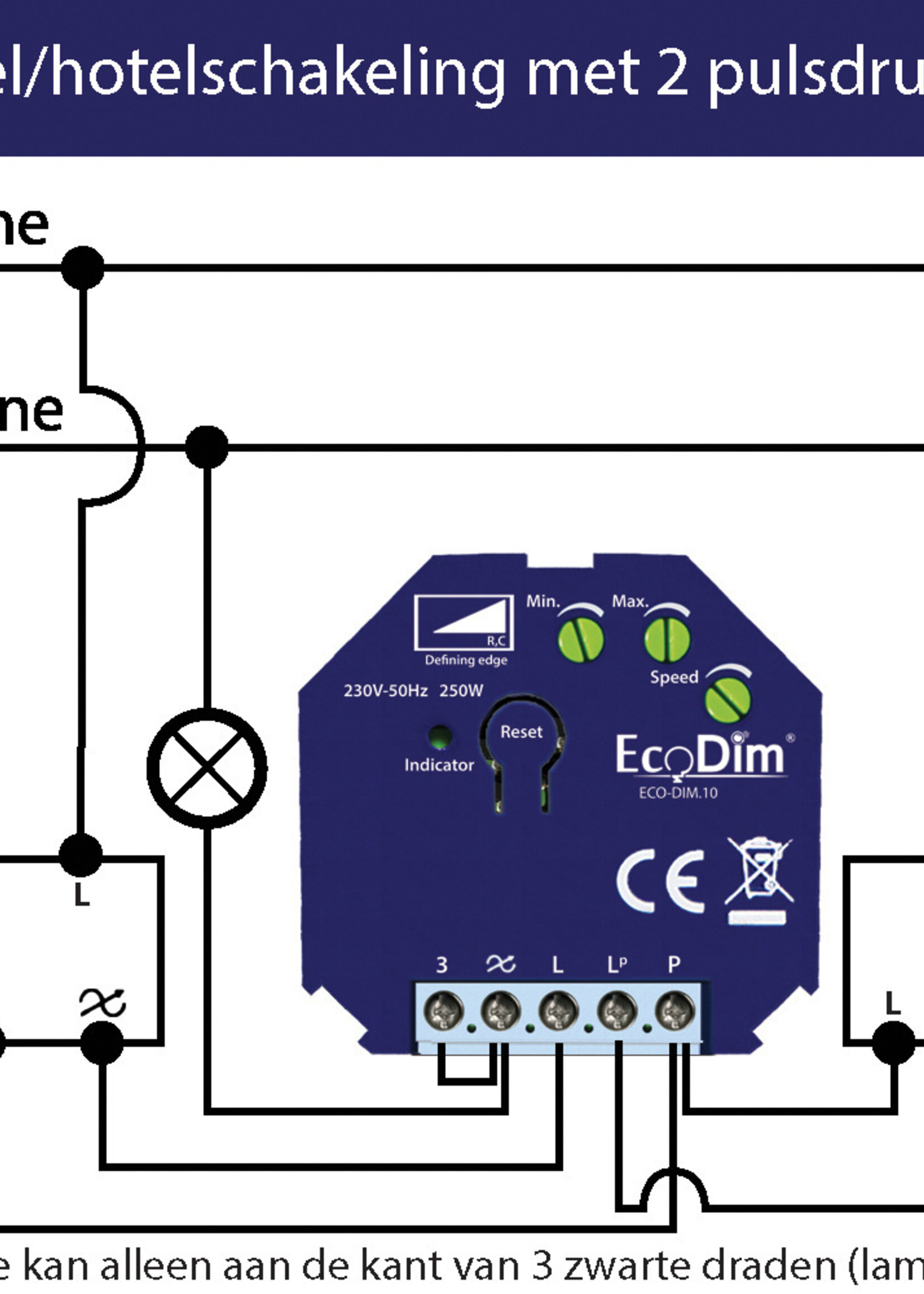 Ecodim Zigbee - Led dimmer Module Max 250W