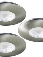 Set van  3 Cabinet Led inbouwspot IP44
