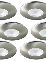 Set van  6 Cabinet Led Inbouwspot IP44
