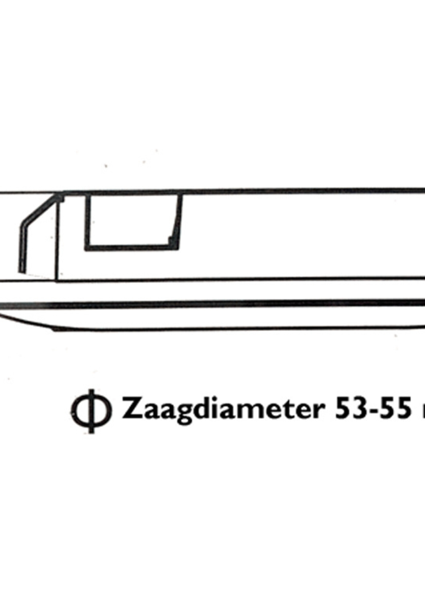 Set van 6 Cabinet Led Inbouwspots warm wit, in rvs kleur IP44, dimbaar