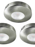 Set van 3 Cabinet Led Opbouwspot IP44