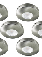 Set van 6 Cabinet Led Opbouwspot IP44