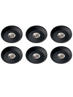 Set van 6 Microledjes Maduro, 1,2 Watt, IP44