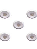 Set van 5 Microledjes Maduro, 1,2 Watt, IP44