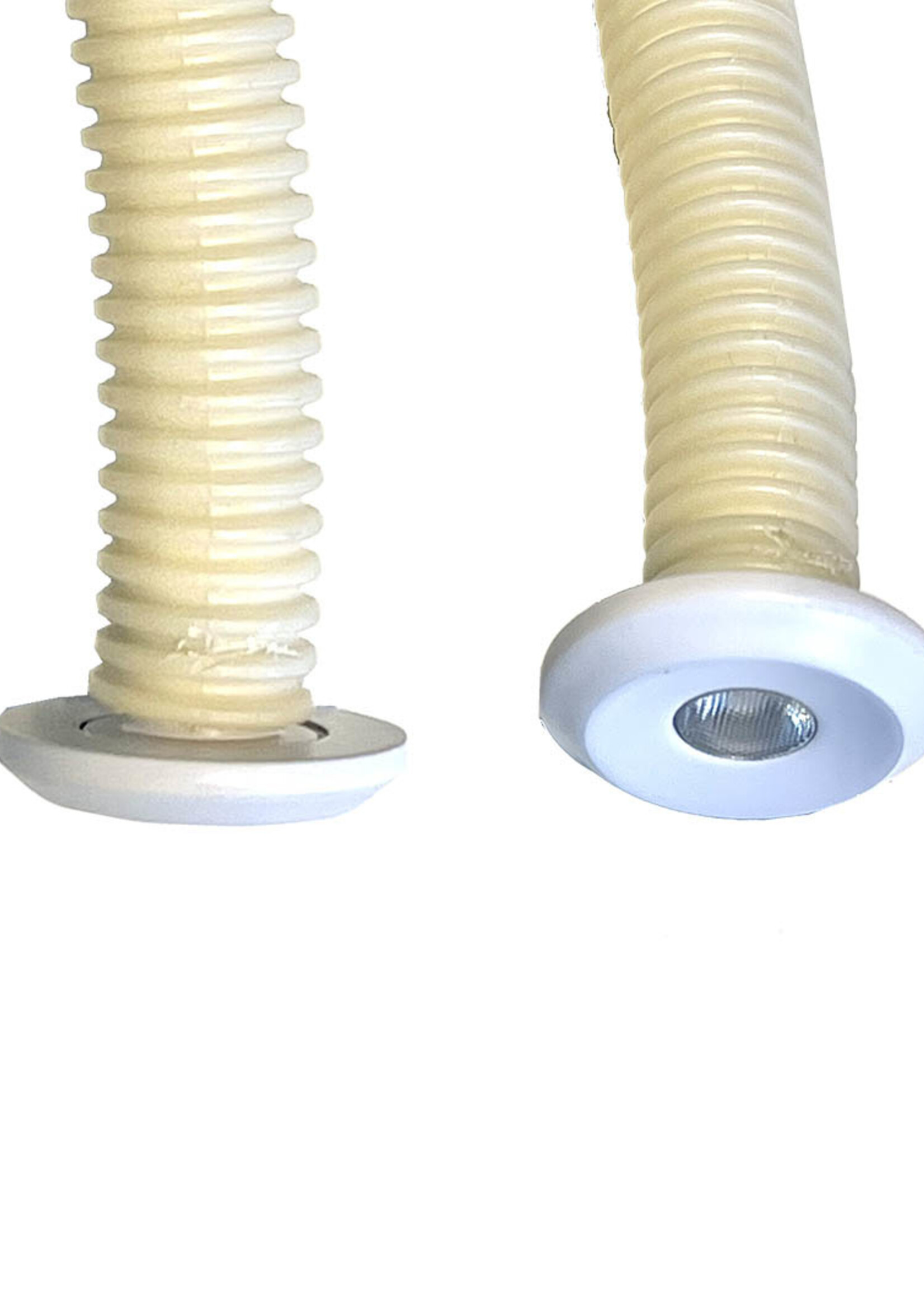 Set van 6 Microledjes Maduro, dimbaar,  1,2 Watt, Witte uitvoering, inclusief trafo/driver IP44