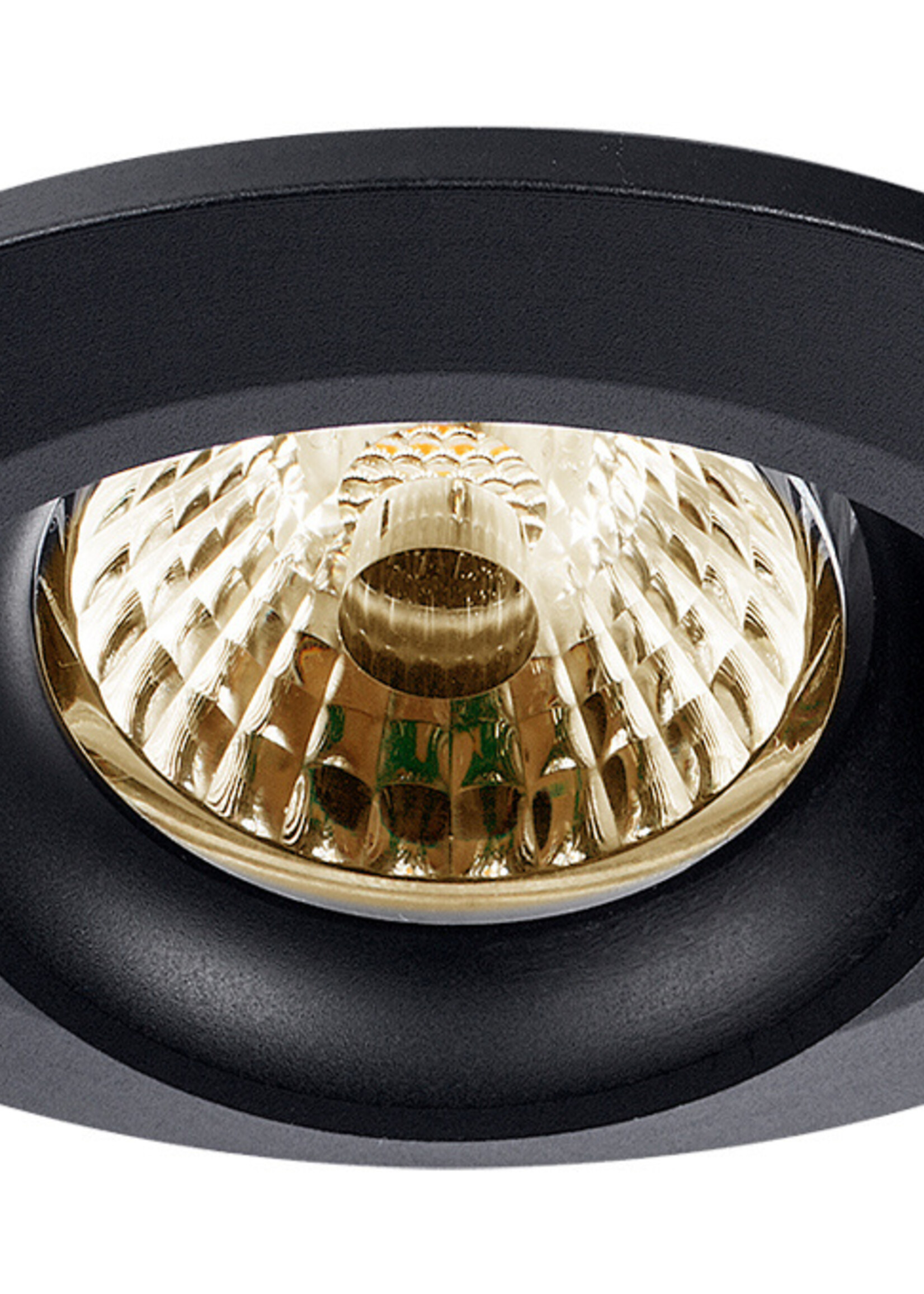 Inbouw LEDspot Parijs, Warm wit licht, dimbaar, 8 Watt, kantelbaar, Zwart