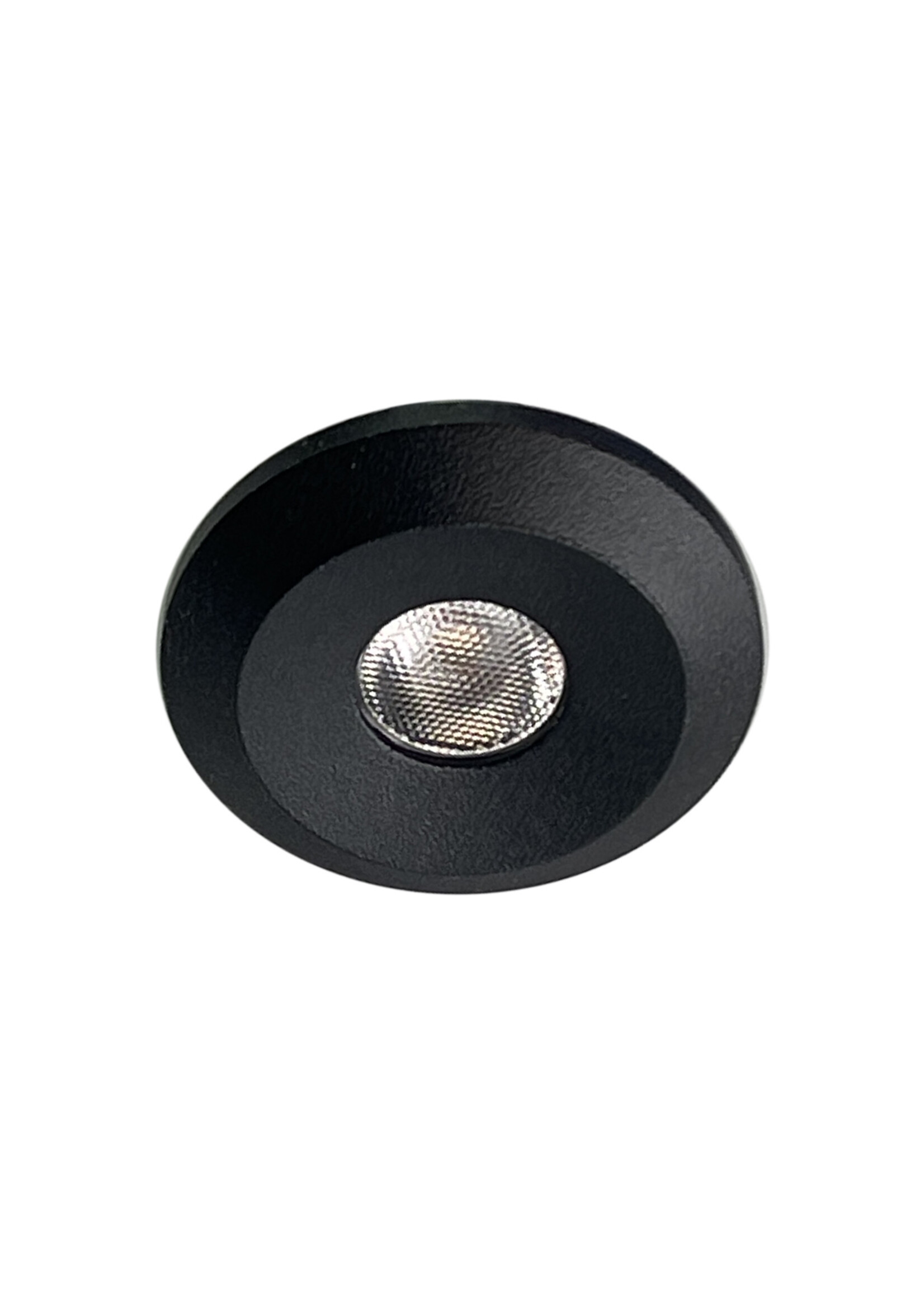 Set van 3 Microledjes Maduro, dimbaar, 1,2 Watt, Zwart IP44