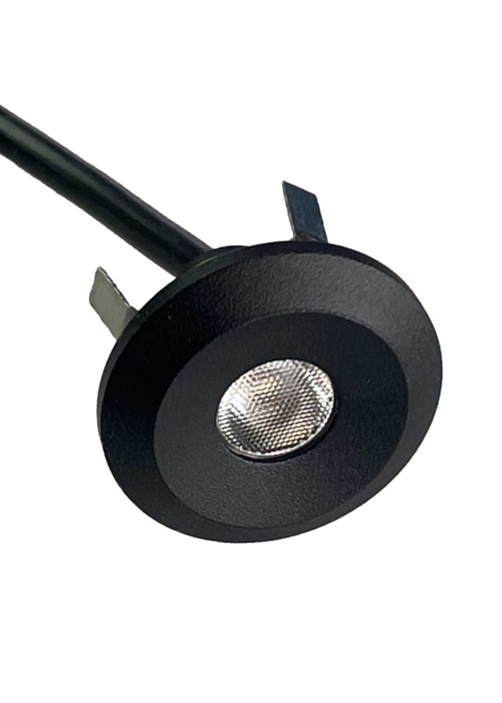 Set van 4 Microledjes Maduro, dimbaar, 1,2 Watt, Zwart IP44