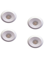 Set van 4 Microledjes Maduro, 1,2 Watt, IP44