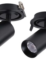 Set van 2 Inbouw led spot Rotterdam, 360 graden richtbaar