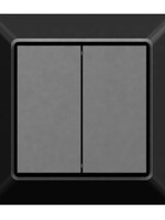 Ecodim Led drukknop dimmer, draadloos. Zwart - Hue compatibel