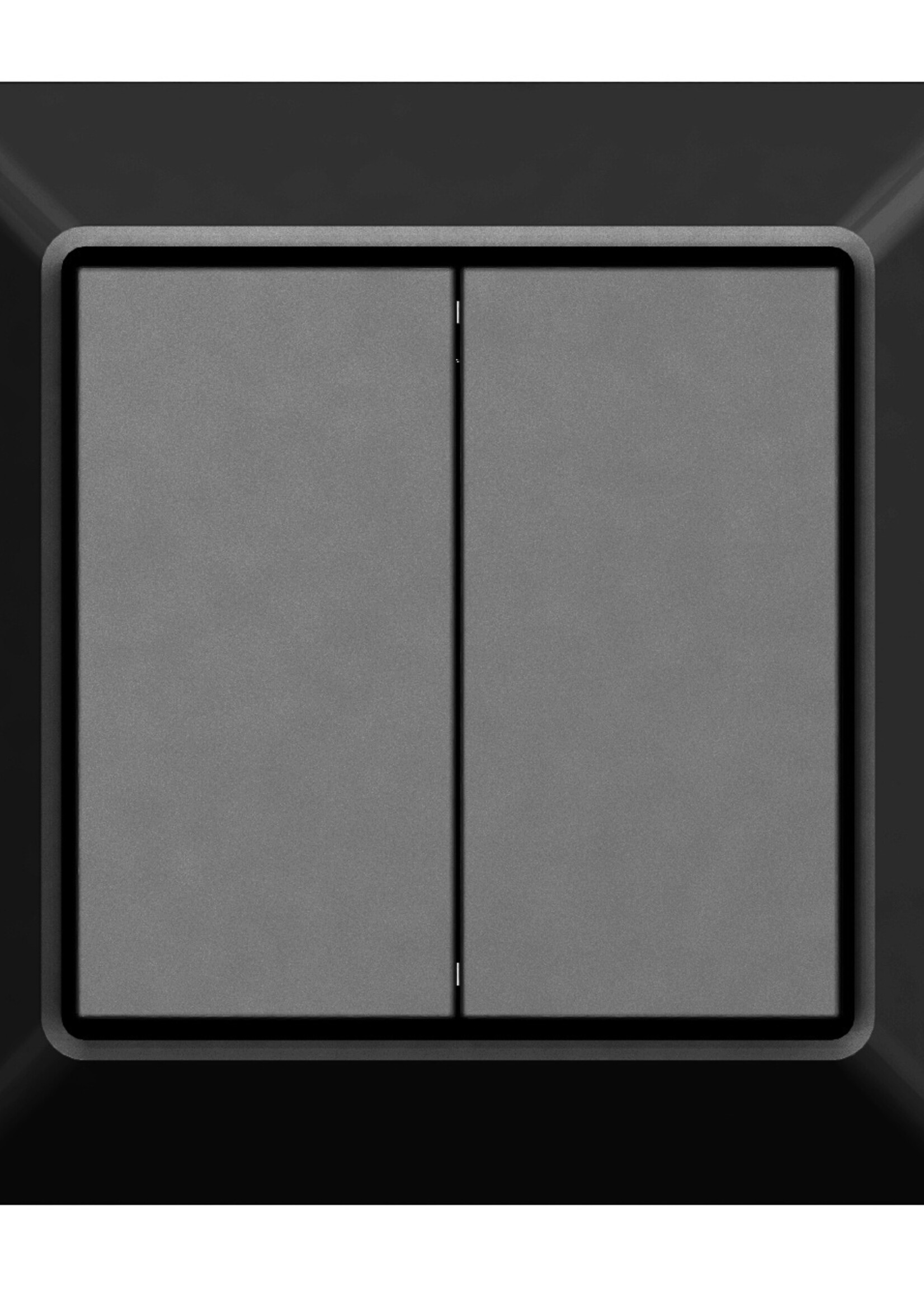 Ecodim Led drukknop dimmer, draadloos. Zwart - Friends with Hue