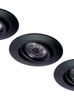 Set van 3 stuks Inbouw LEDspot Parijs,  8 Watt