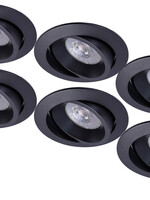 Set van 6  LED inbouwspot BRUGGE 5W