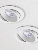 Set van 2 Led inbouwspot Brugge, 5 Watt