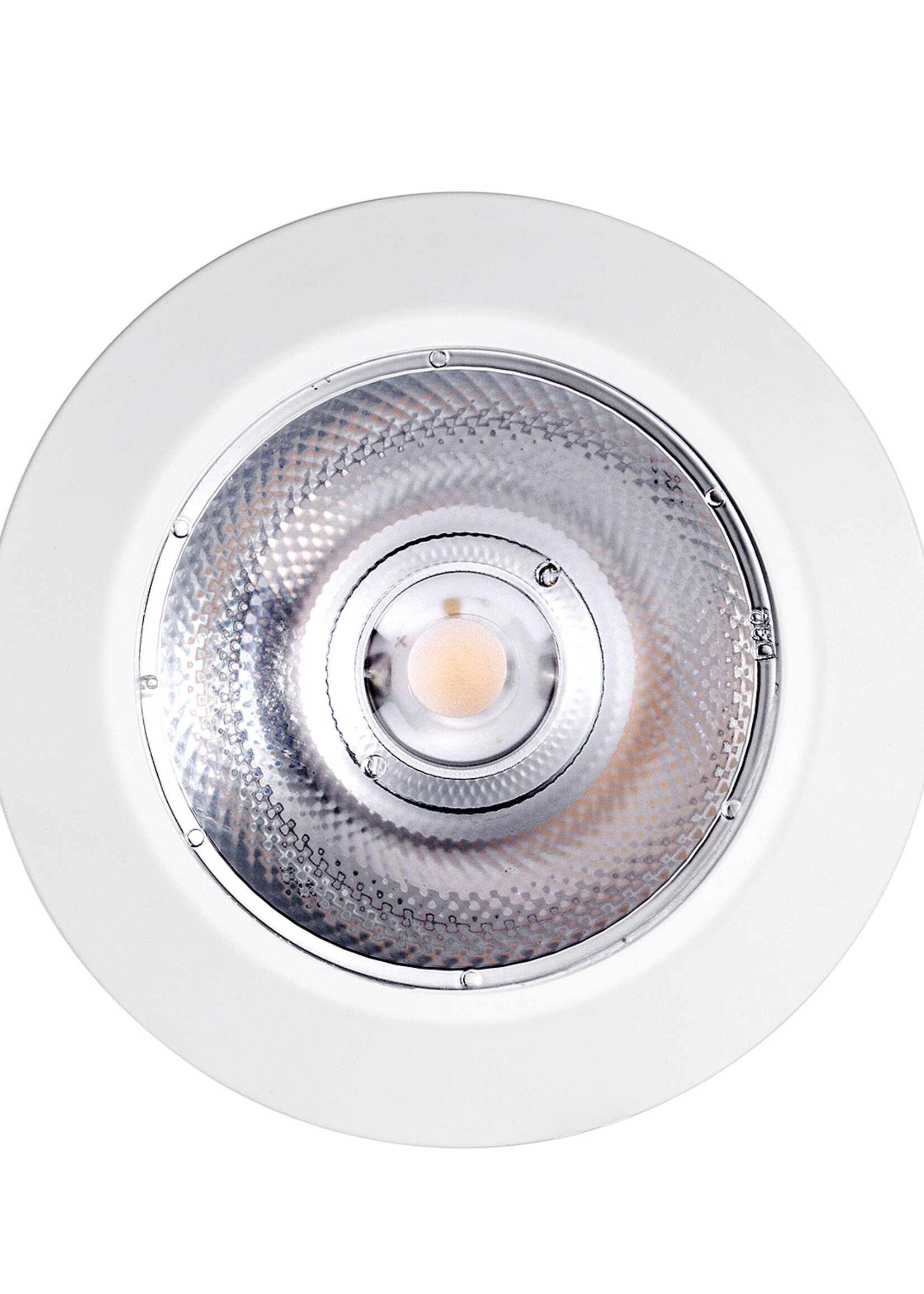 Inbouw LEDspot Riga, 6 Watt, IP44, Dim to warm, Witte uitvoering