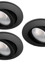 Set van 3 Badkamer LEDspot Rome 6 Watt, IP65