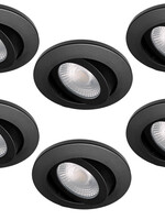 Set van 6 Badkamer LEDspot Rome 6 Watt, IP65