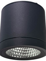 Opbouw LEDspot Furia 10 Watt, IP54 Dimbaar, Warm wit licht