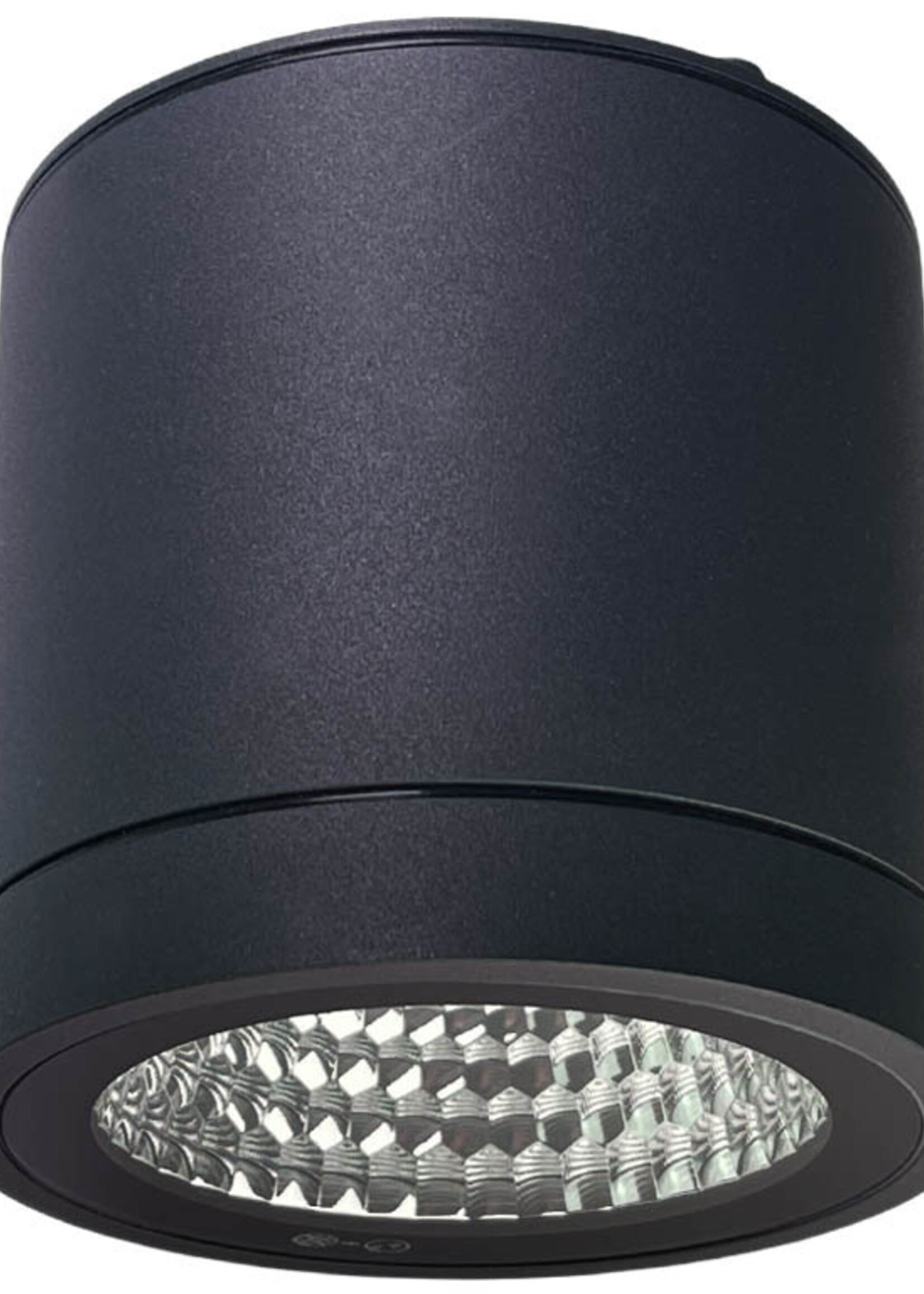 Opbouw LEDspot Furia 10 Watt, IP54 Dimbaar, Warm wit licht